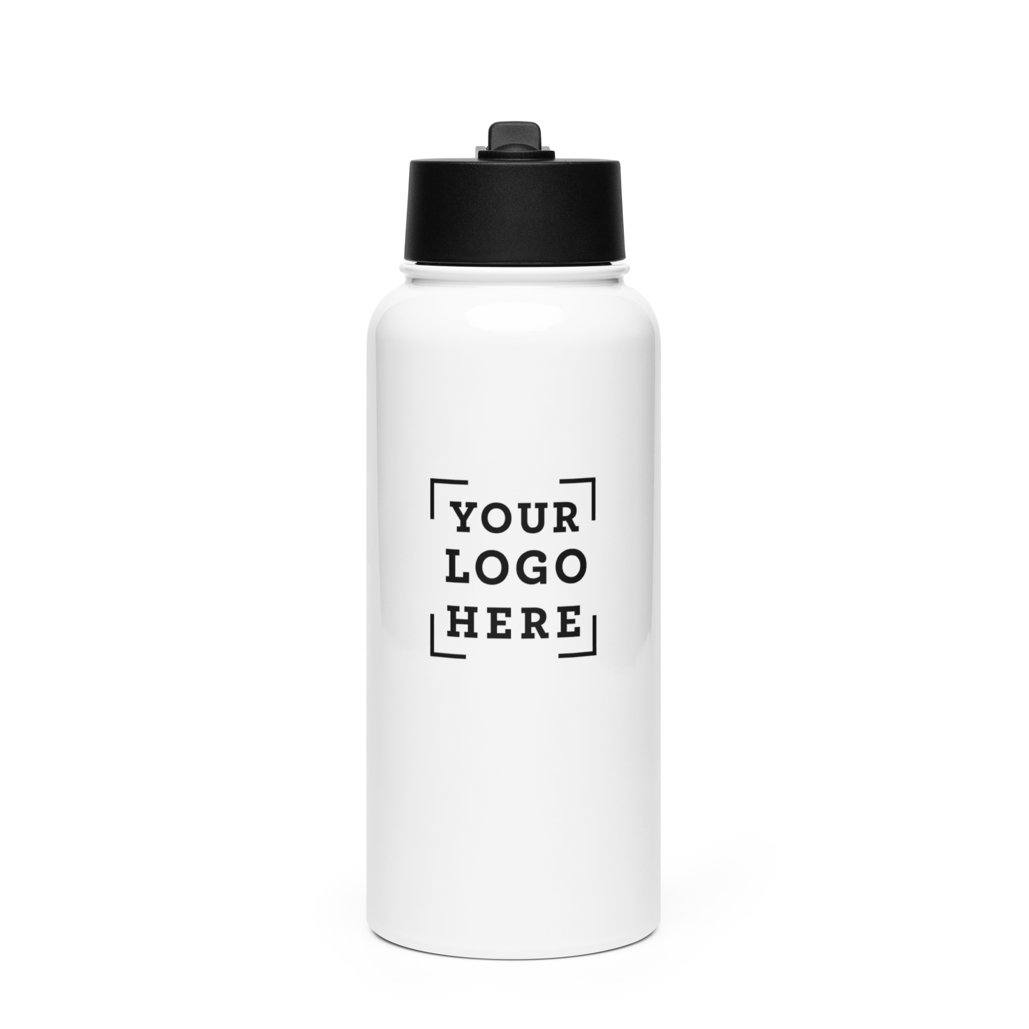 41. Stainless Steel Water Bottle with a Straw Lid preview